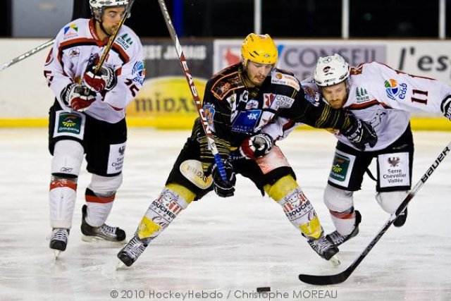 Photo hockey match Strasbourg  - Briançon  le 19/03/2010