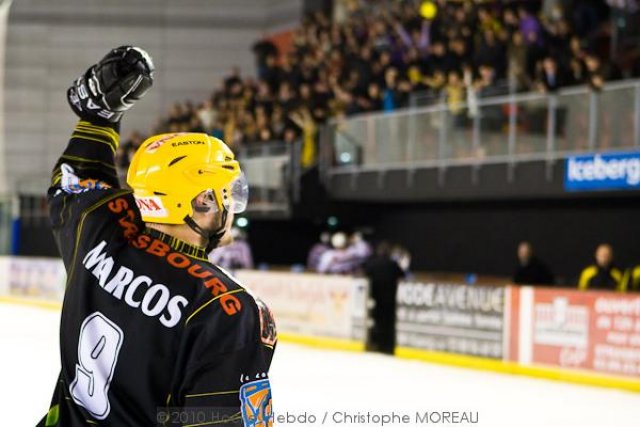 Photo hockey match Strasbourg  - Briançon  le 19/03/2010
