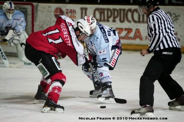Photo hockey match Briançon  - Angers  le 26/03/2010