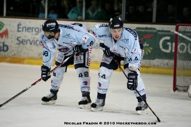Photo hockey match Briançon  - Angers  le 26/03/2010