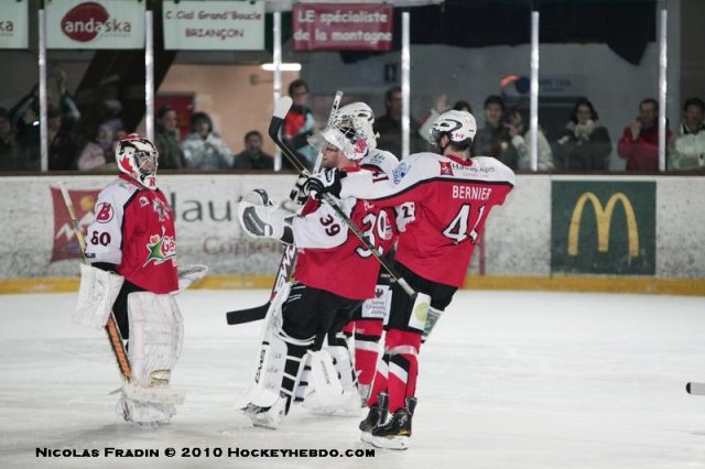 Photo hockey match Briançon  - Angers  le 26/03/2010