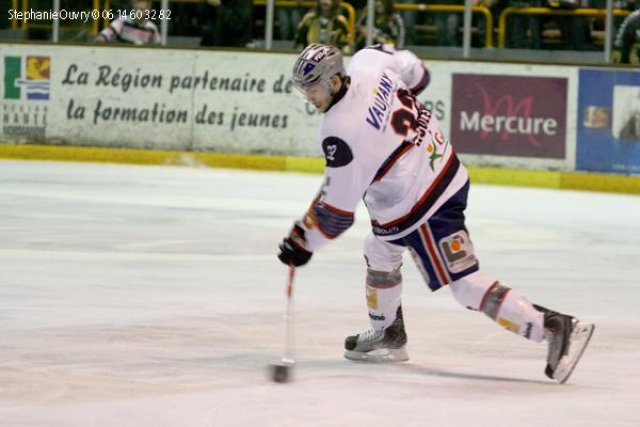 Photo hockey match Rouen - Grenoble  le 26/03/2010
