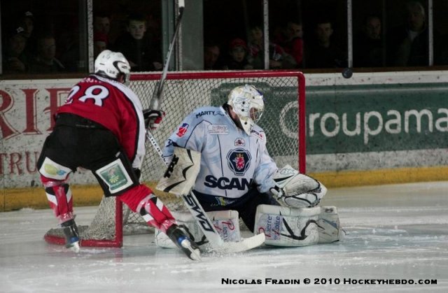 Photo hockey match Briançon  - Angers  le 27/03/2010