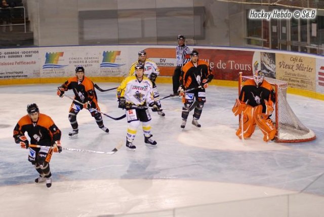Photo hockey match Tours  - Rouen le 09/09/2008
