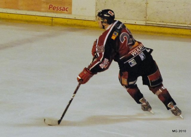 Photo hockey match Bordeaux - Mulhouse le 27/03/2010