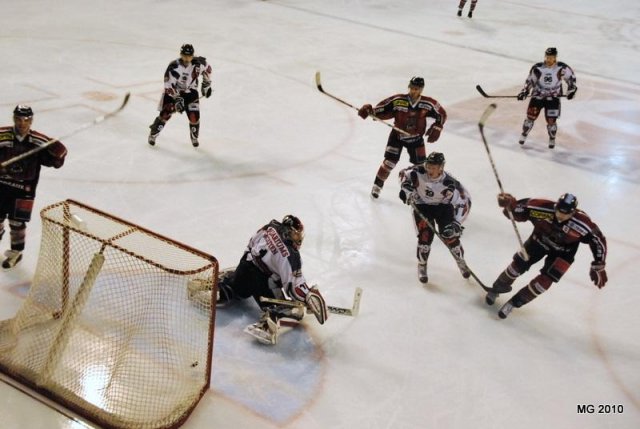 Photo hockey match Bordeaux - Mulhouse le 27/03/2010