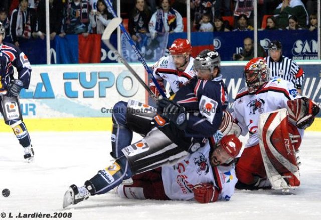 Photo hockey match Grenoble  - Briançon  le 21/03/2008
