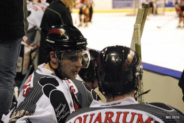 Photo hockey match Bordeaux - Mulhouse le 27/03/2010