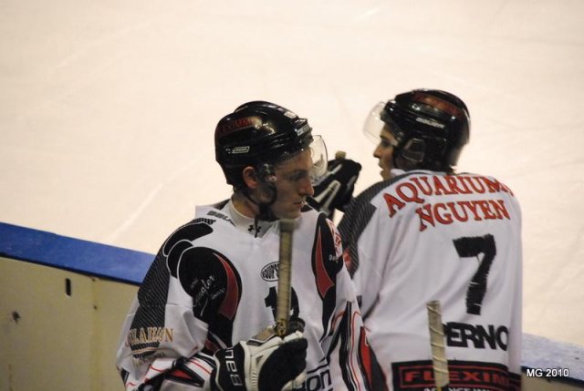 Photo hockey match Bordeaux - Mulhouse le 27/03/2010
