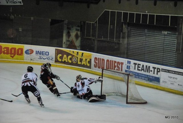 Photo hockey match Bordeaux - Mulhouse le 27/03/2010