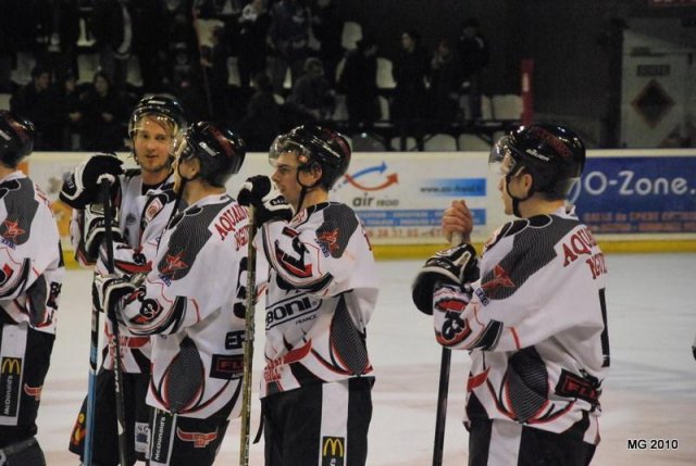 Photo hockey match Bordeaux - Mulhouse le 27/03/2010