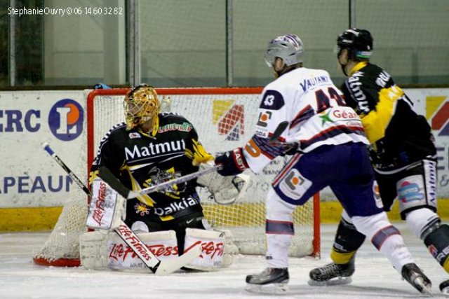 Photo hockey match Rouen - Grenoble  le 27/03/2010