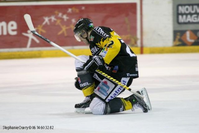 Photo hockey match Rouen - Grenoble  le 27/03/2010