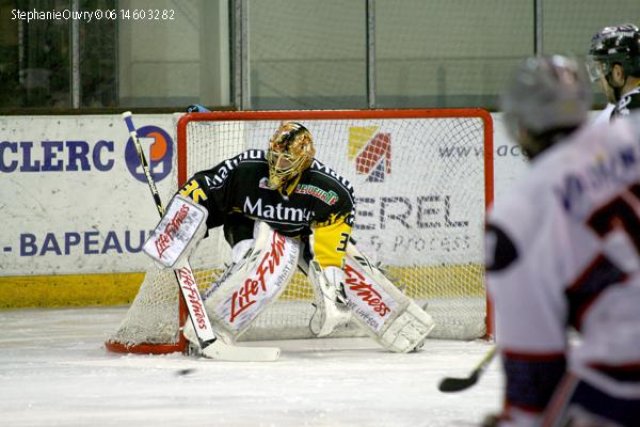 Photo hockey match Rouen - Grenoble  le 27/03/2010