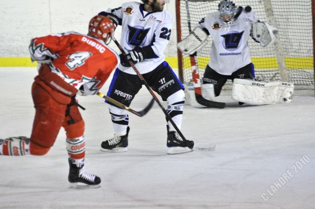Photo hockey match Courbevoie  - Garges-lès-Gonesse le 27/03/2010