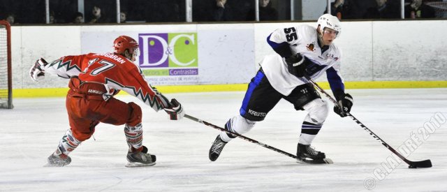Photo hockey match Courbevoie  - Garges-lès-Gonesse le 27/03/2010