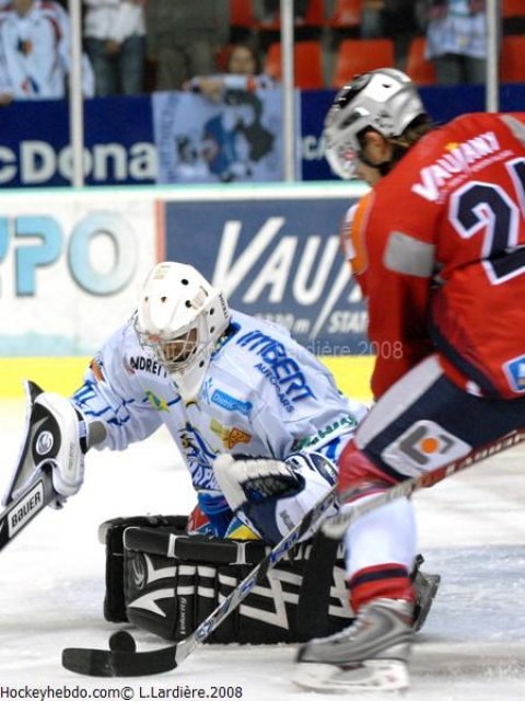 Photo hockey match Grenoble  - Gap  le 09/09/2008