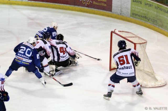 Photo hockey match Montpellier  - Nice le 27/03/2010