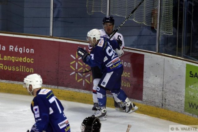 Photo hockey match Montpellier  - Nice le 27/03/2010