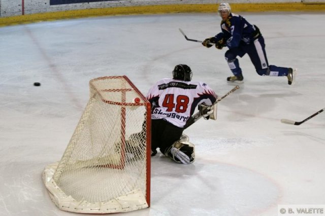 Photo hockey match Montpellier  - Nice le 27/03/2010