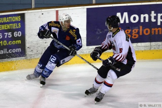 Photo hockey match Montpellier  - Nice le 27/03/2010