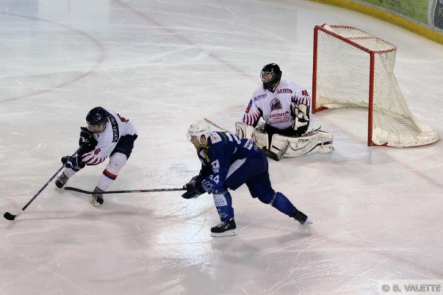 Photo hockey match Montpellier  - Nice le 27/03/2010