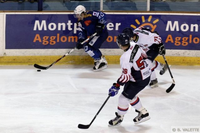 Photo hockey match Montpellier  - Nice le 27/03/2010