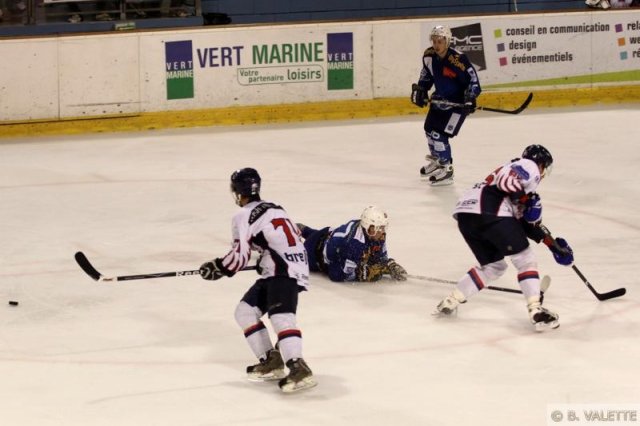 Photo hockey match Montpellier  - Nice le 27/03/2010