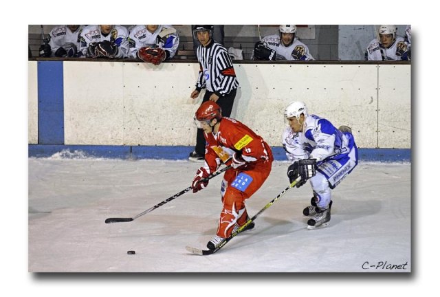 Photo hockey match Valence - Reims le 27/03/2010