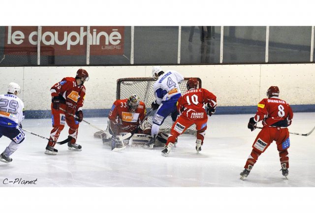 Photo hockey match Valence - Reims le 27/03/2010