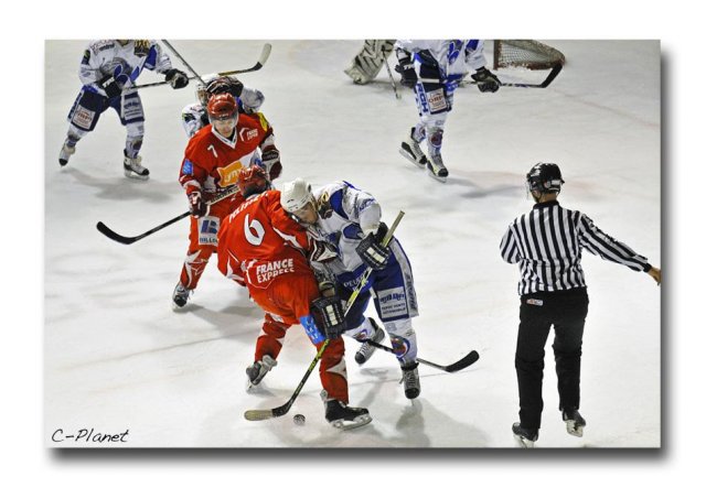 Photo hockey match Valence - Reims le 27/03/2010