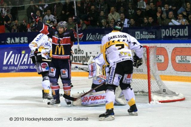 Photo hockey match Grenoble  - Rouen le 30/03/2010