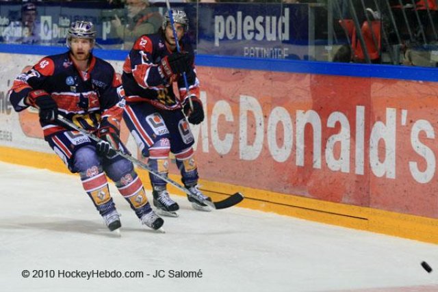 Photo hockey match Grenoble  - Rouen le 30/03/2010