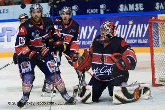 Photo hockey match Grenoble  - Rouen le 30/03/2010