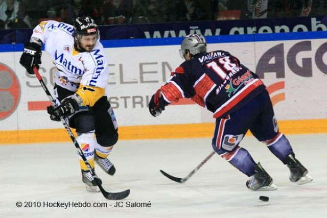 Photo hockey match Grenoble  - Rouen le 30/03/2010