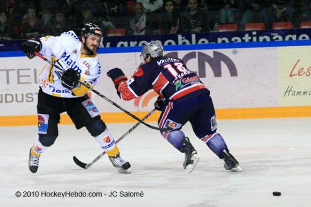 Photo hockey match Grenoble  - Rouen le 30/03/2010
