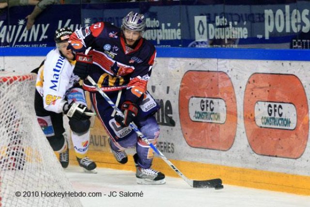 Photo hockey match Grenoble  - Rouen le 30/03/2010