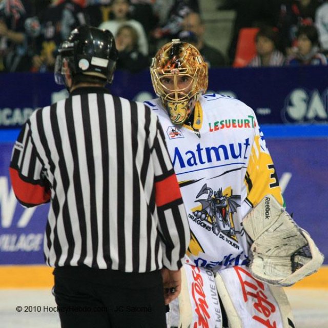 Photo hockey match Grenoble  - Rouen le 30/03/2010