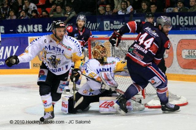 Photo hockey match Grenoble  - Rouen le 30/03/2010