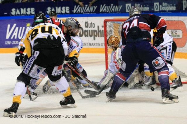 Photo hockey match Grenoble  - Rouen le 30/03/2010