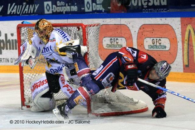 Photo hockey match Grenoble  - Rouen le 30/03/2010