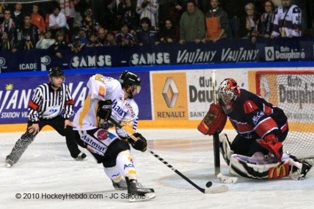 Photo hockey match Grenoble  - Rouen le 30/03/2010