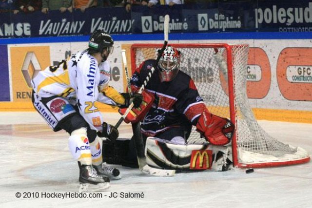 Photo hockey match Grenoble  - Rouen le 30/03/2010