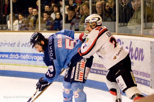 Photo hockey match Angers  - Briançon  le 31/03/2010