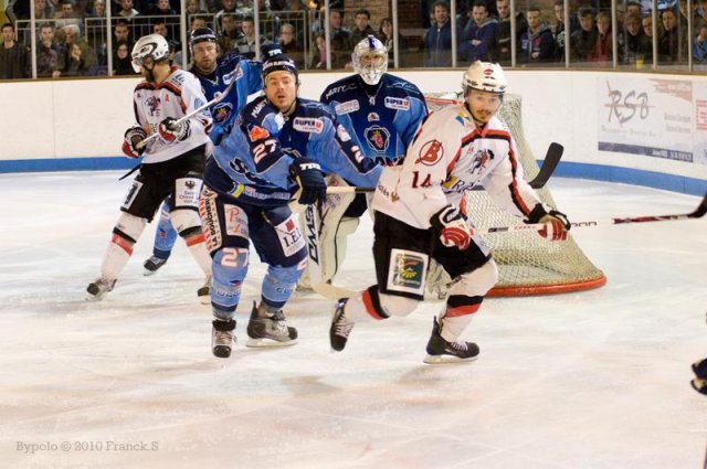 Photo hockey match Angers  - Briançon  le 31/03/2010