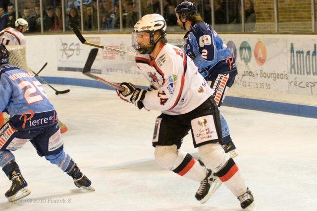 Photo hockey match Angers  - Briançon  le 31/03/2010