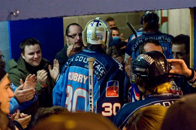 Photo hockey match Angers  - Briançon  le 31/03/2010
