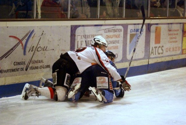 Photo hockey match Angers  - Briançon  le 31/03/2010