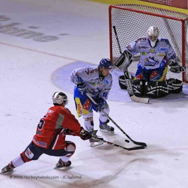 Photo hockey match Grenoble  - Gap  le 09/09/2008