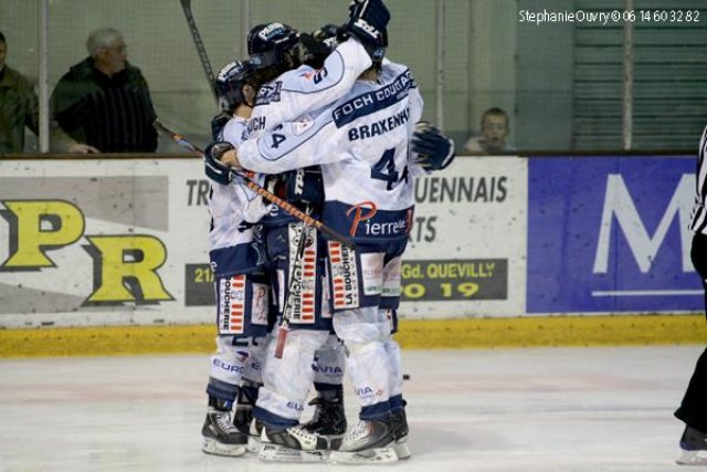 Photo hockey match Rouen - Angers  le 06/04/2010